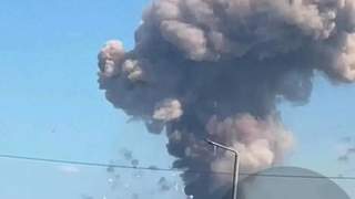 乌克兰赫梅利尼茨基一特战部队训练场突发弹药爆炸 爆炸声持续整日致3伤5失联