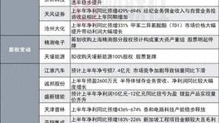 净利同比最高增长5.61倍！120亿存储芯片概念股发布半年度业绩预告|盘后公告集锦
