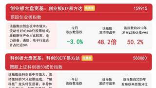 市场震荡回调，影视院线、猪肉等板块逆势活跃，创业板ETF易方达（159915）获超5亿份净申购