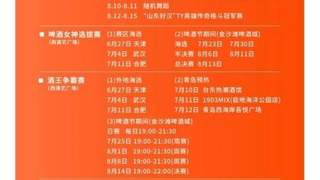 第36届青岛国际啤酒节西海岸新区金沙滩啤酒城园区活动安排全览