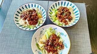 铁棍山药龙须面配香菇肉末酱 二十几元18包 清清爽爽不糊锅还健脾胃