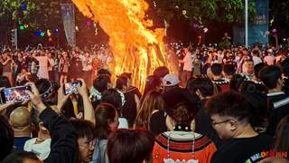 15座主题火堆同步点燃！2026凉山会理火把节正式启幕