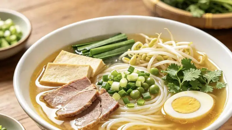 云南过桥米线怎么做好吃?汤鲜料足,在家复刻地道滇味