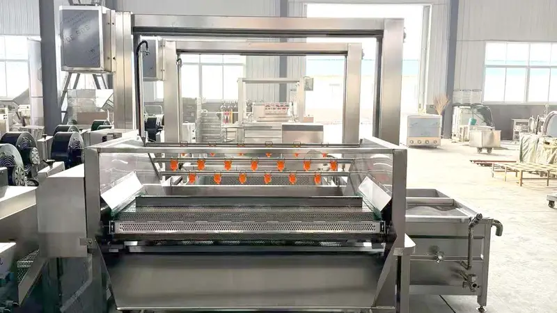软包装零食喷淋清洗风干线的应用场景与选型要点分析