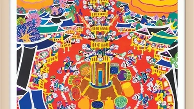 铜鼓村画笔下的人生风景