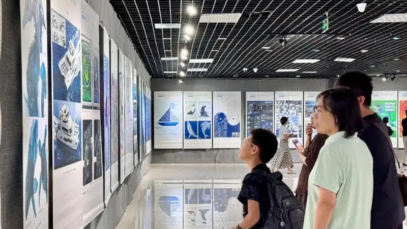 “逐梦深蓝”海洋强国主题设计巡展落地银川 展期至2026年8月7日