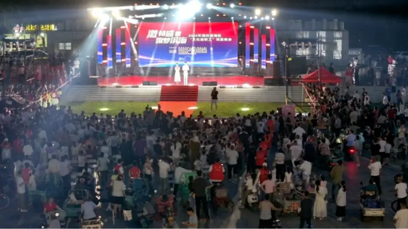 欢乐海沙滩落日音乐会每周上演 潍坊滨海夜游地标持续吸客聚流