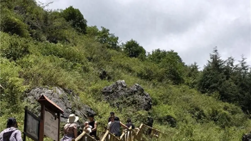 会泽雨碌大地缝 4A避暑地凭亿年沟壑成夏日清凉桃源
