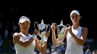 温网：郭涵煜组合2-0胜2号种子 首夺大满贯女双冠军