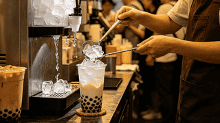 茶饮旺季备货需求暴涨 商用制冰机选购指南出炉