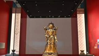 展出馆方回应永乐款菩萨像上现TCL广告:已向出借单位反馈