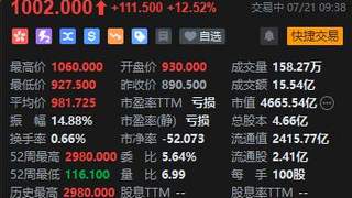 智谱AI盘价大涨19% 道指国产AI算力中心完工 同时完成对中科加禾收购