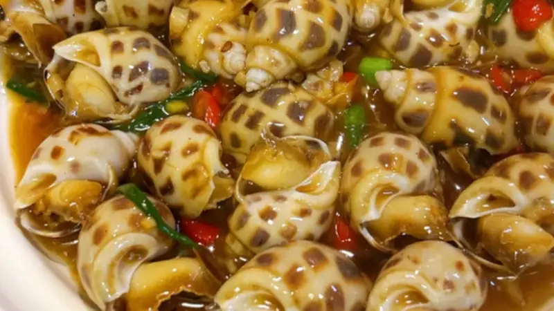 芥末花螺|脆弹 Q 弹!鲜辣酸甜层层迸发超惊艳