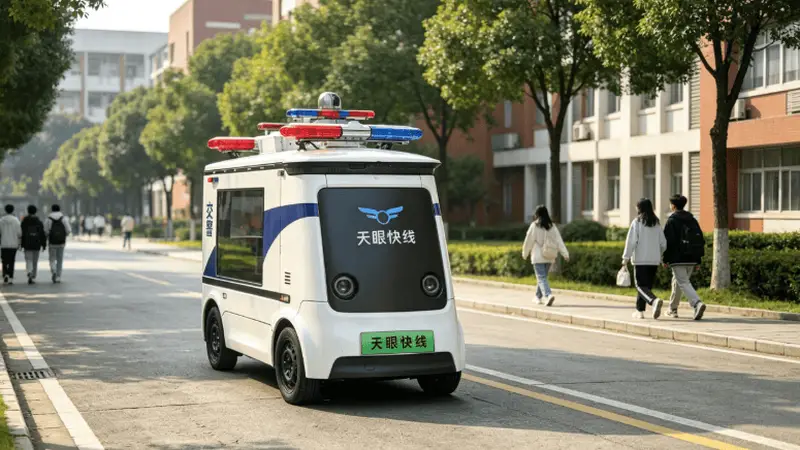 2026智能安防落地观察：巡逻无人车规模化普及，成本与效率双突破