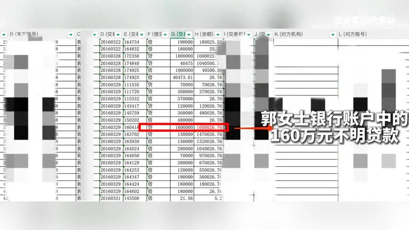 安徽女子称个人账户凭空走账千万,又查出被冒签贷款