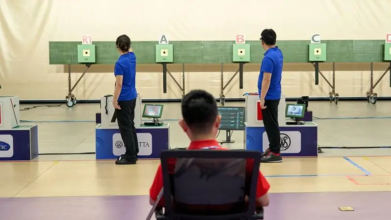 国际射联全项世界杯首日中国包揽两金