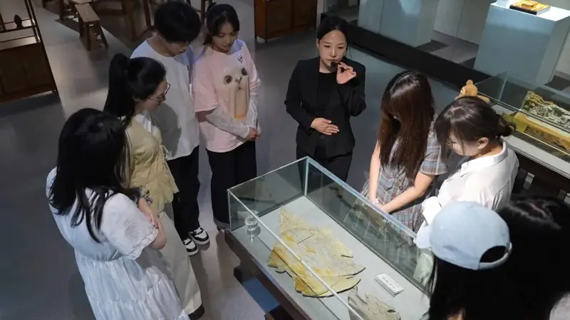 G331赋能江源文旅:松花石博物馆成暑期研学新地标