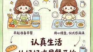 认真生活，从好好吃早餐开始