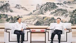 王伟中包钢会见文化和旅游部部长孙业礼