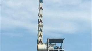 沈阳万泉公园一游乐设施在一声巨响后发生故障悬挂空中，公园：游客没事