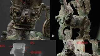 三星堆最新研究成果！顶尊跪坐人像是“混搭”组装