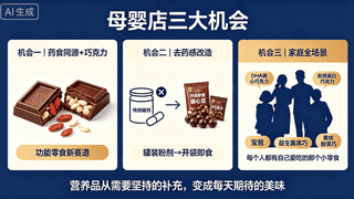 中式养生巧克力爆火背后：母婴营养品的“零食化”革命已经开场