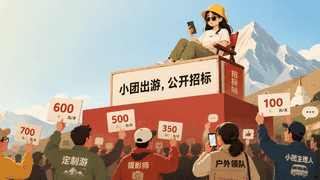 这届游客，流行公开招标旅行社