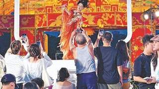 国风花灯越夜越美，园博苑沉浸式焕新迎客