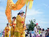 兴文九丝城镇六月六水龙民俗活动热闹开场,清凉泼洒盛夏乡村