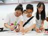 8月4日长沙迎海外华裔青少年“妈妈的故乡”夏令营 华裔青年亲手体验汉字篆刻