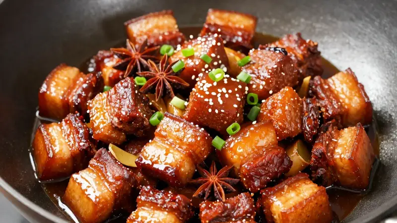 红烧大肉不腻不出水？关键糖色火候拿捏这两步