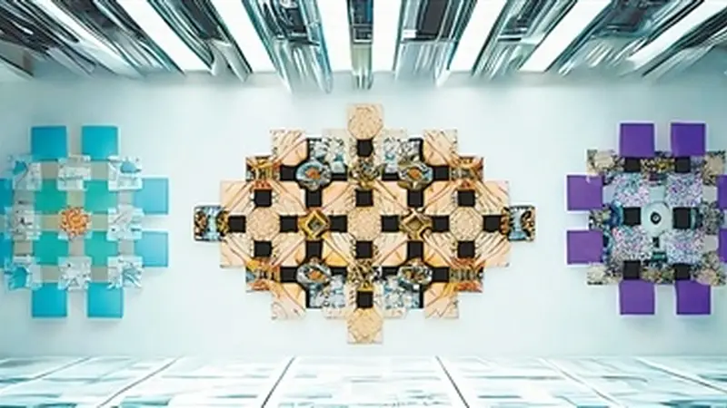 传统纹样借数字技术焕新 跨媒介艺术作品亮相展现文化新表达