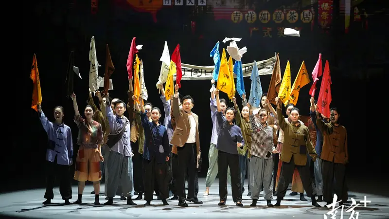 江门音乐剧《戴爱莲》复排展演接连两晚惠民上演 助力侨乡文化活动