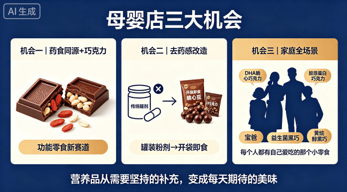 中式养生巧克力爆火背后：母婴营养品的“零食化”革命已经开场