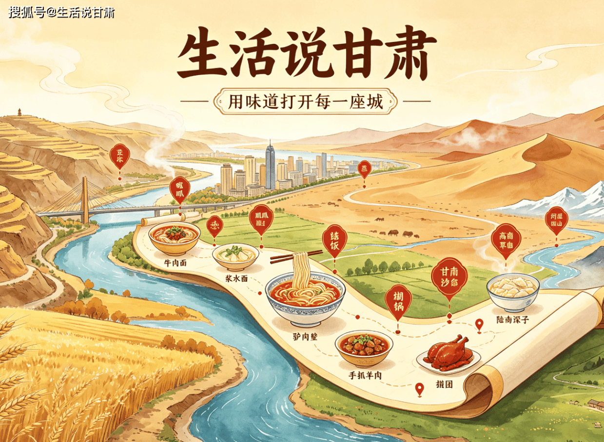 致每一位想真正了解甘肃的人：这是一封来自“生活说甘肃”的美食邀请信