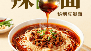 一碗辣肉面，是深夜最治愈的烟火气