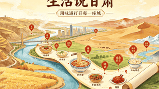 致每一位想真正了解甘肃的人:这是一封来自“生活说甘肃”的美食邀请信