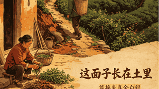 大满关雪四兄弟 关面靠药香谋生计