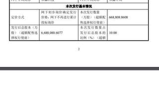 8.66元/股！长鑫科技定价超过预期，市盈率为308.92倍，7月16日进行网上和网下申购，发行市值达到约5792亿，首日涨幅有望超5倍