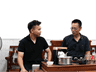 寻韵千年山茶史,对话会长品茶香|我院 “笃志向善” 突击队走访茶叶协会卢会长