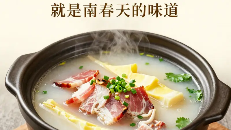 咸笃鲜慢炖出江南春味，一锅汤喝懂时令鲜甜