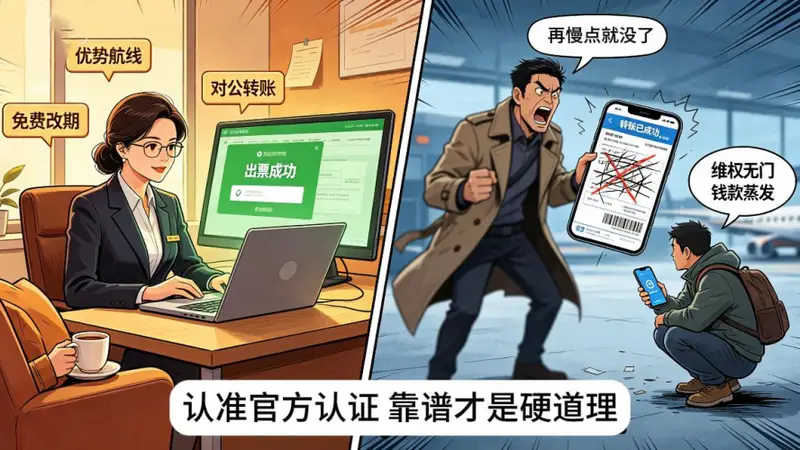买国际机票,如何辨别“真代理”和“黄牛”,这三个资质查询方法请收好