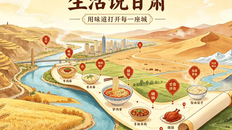 致每一位想真正了解甘肃的人:这是一封来自“生活说甘肃”的美食邀请信