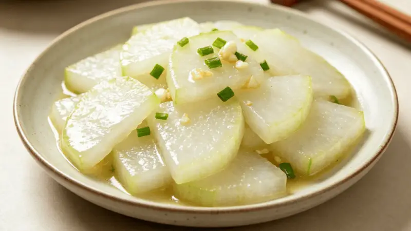 低脂高钾高纤!冬瓜这些核心营养功效你得知道