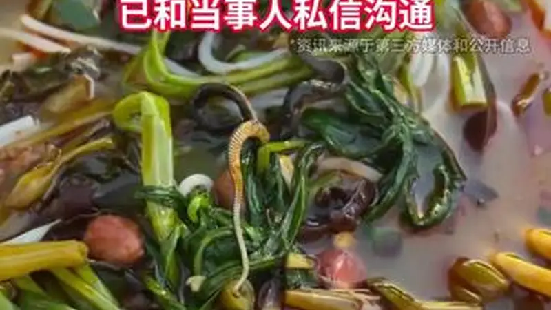 广西南宁一女子吃螺蛳粉竟吃出一条蛇,称连解释和安抚都没有;涉事摊主发声明:就顾客吃出小菜花蛇一事,诚恳致歉并愿赔偿
