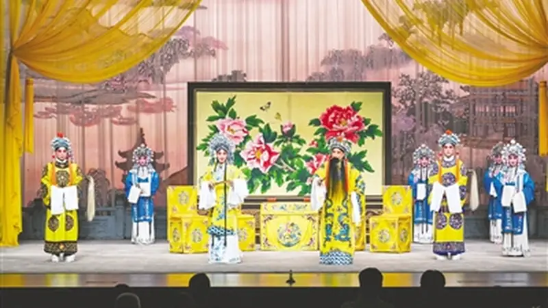 7月23日呼和浩特晋剧折子戏《打金枝·闹宫》登台北京长安大戏院