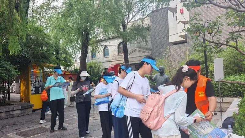 7月25日济南游泉打卡挑战赛 1小时集25枚泉印引参与热潮