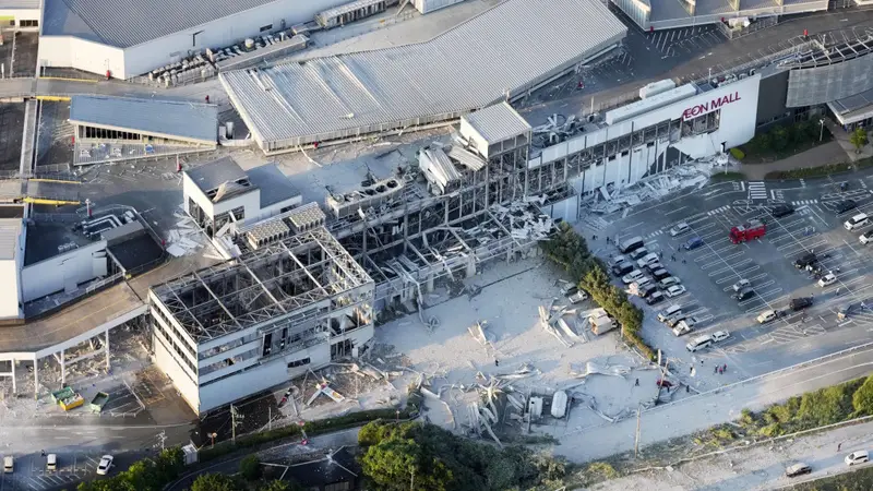 日本熊本7.1级地震 嘉岛町商场疑有大量人员死亡 后续强震风险需警惕