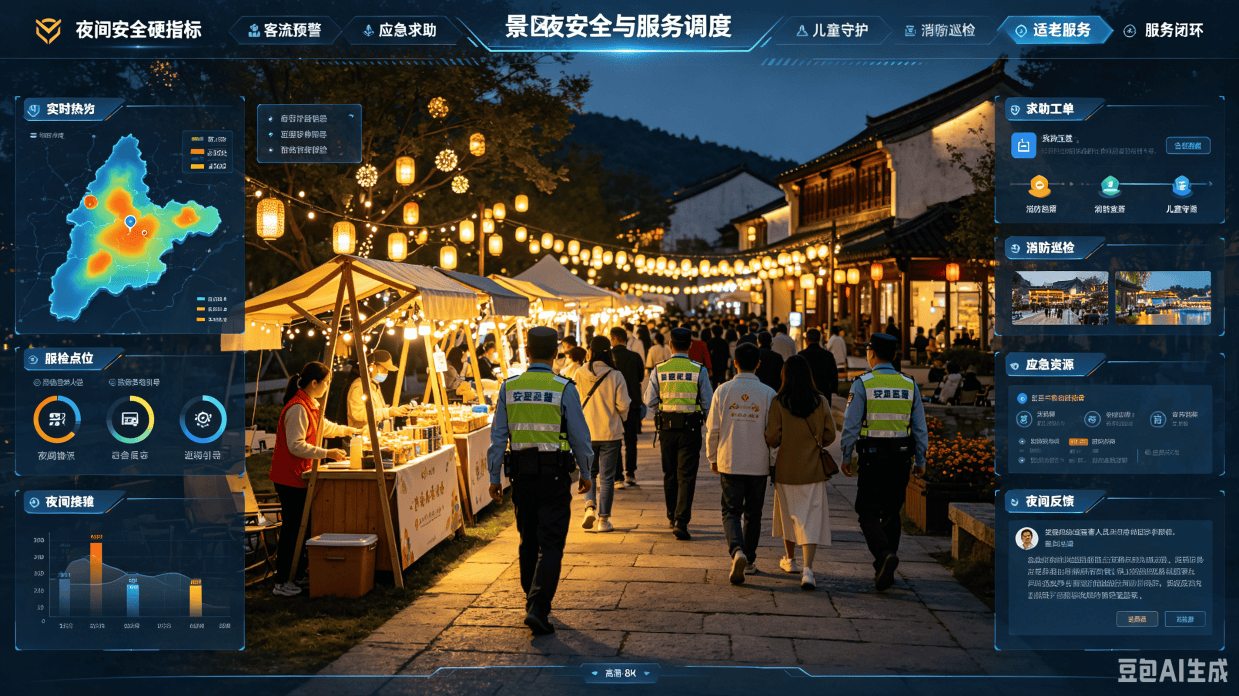 创 5A 评审新增夜间文旅硬指标，数字化市集补齐夜间业态分值