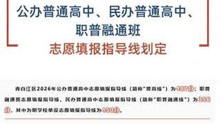 持续关注！成都各区（市）县2026年中考分数线相继出炉！